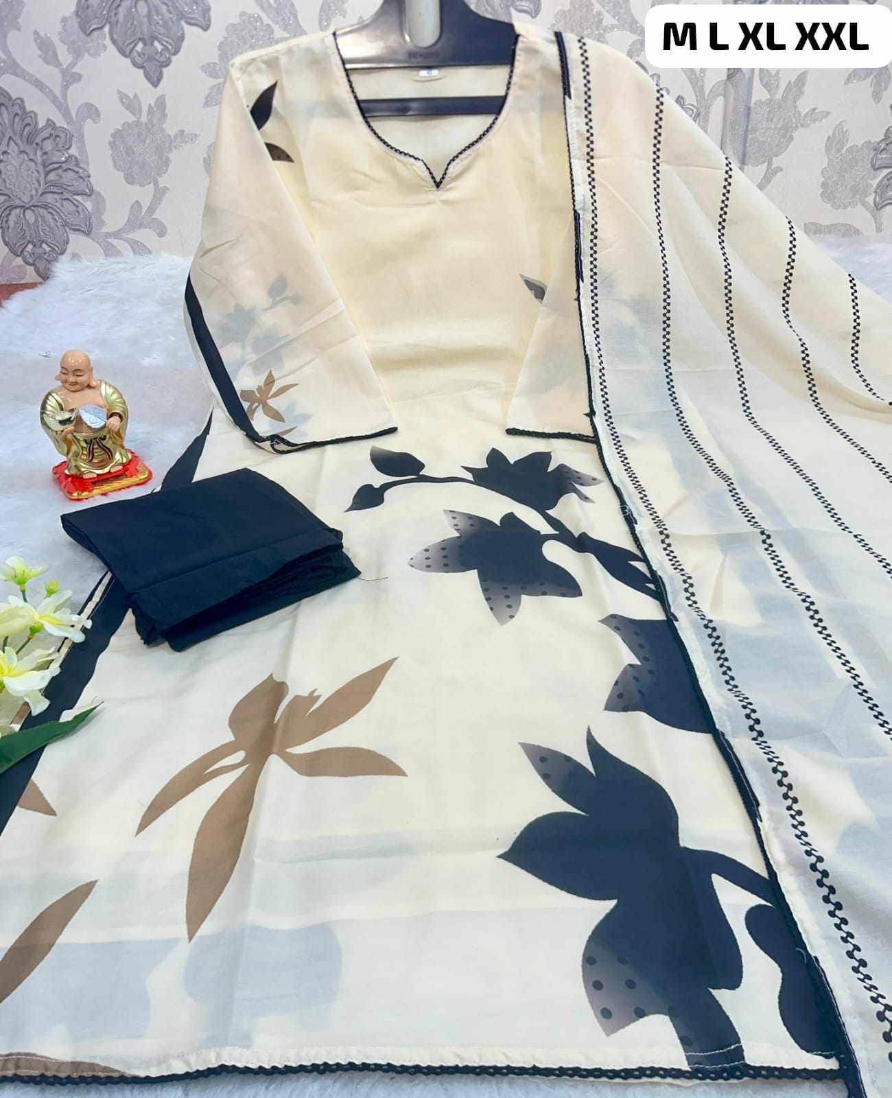 SF 31 Elegant Pure Softest Muslin Suit 458