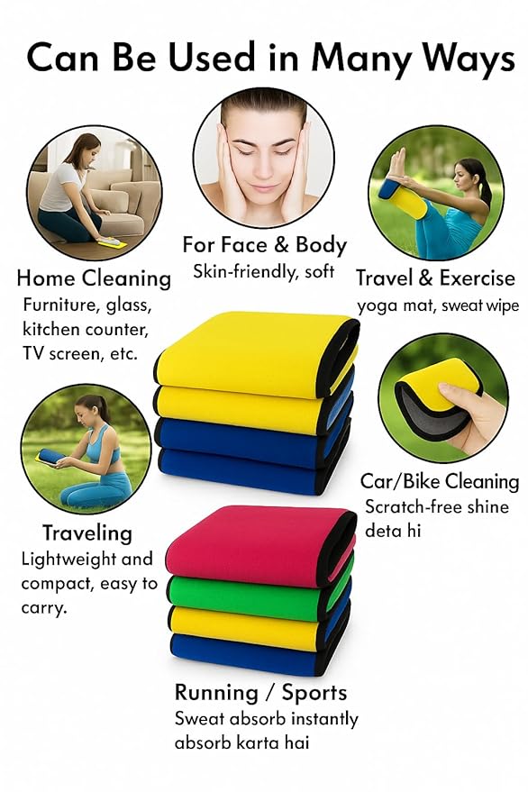 Microfiber Cleaning Towel - Pack of 5 (30x40 cm)