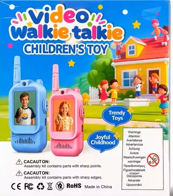 Video Walkie Talkie Children's Toy