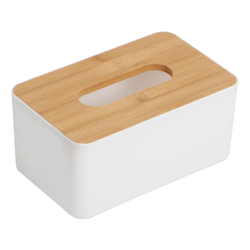 MEDIUM PLASTIC WOODEN TISSUE BOXMEDIUM PLASTIC WOODEN TISSUE BOX