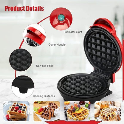 MINI ELECTRIC WAFFLE MAKER