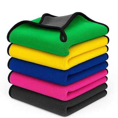 Microfiber Cleaning Towel - Pack of 5 (30x40 cm)
