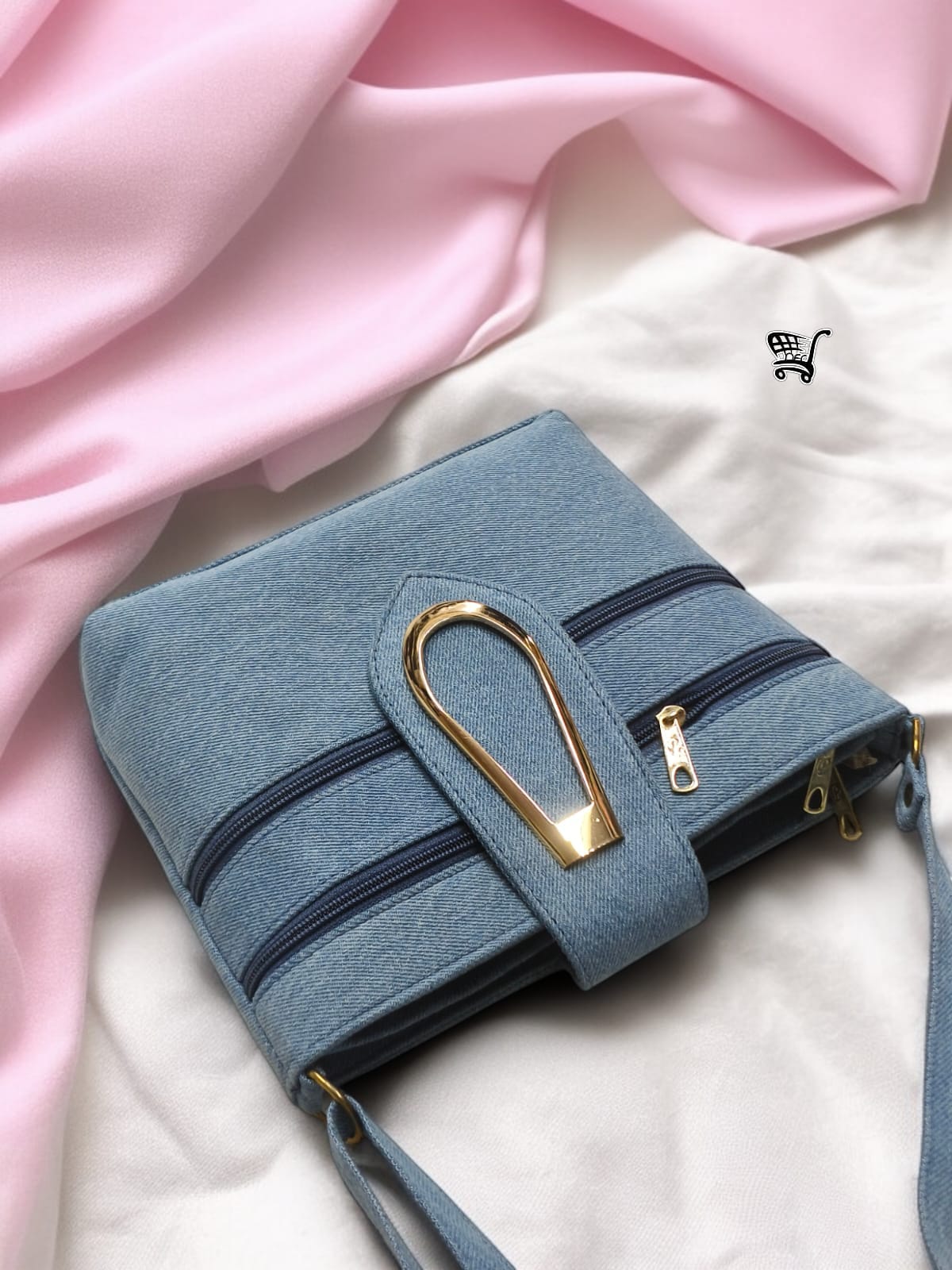 Danim zipper Sling bag