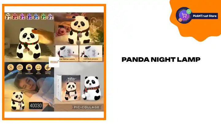 PANDA NIGHT LAMP by@Outfy