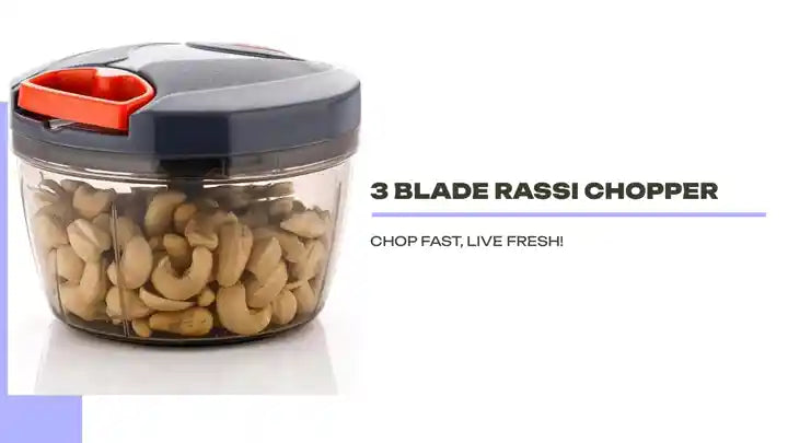 3 BLADE RASSI CHOPPER by@Outfy