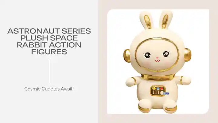 Astronaut Series Plush Space Rabbit Action Figures by@Outfy