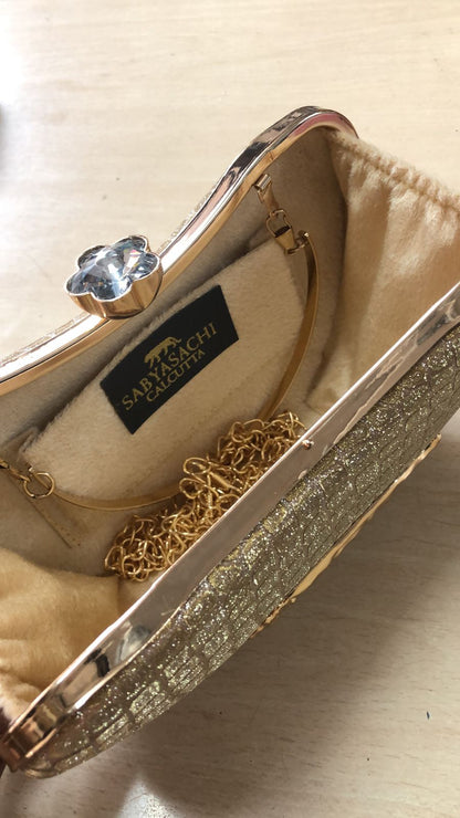 Sabyasachi - Metal Box Clutch
