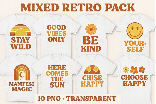 Mixed T-Shirt Design Pack
